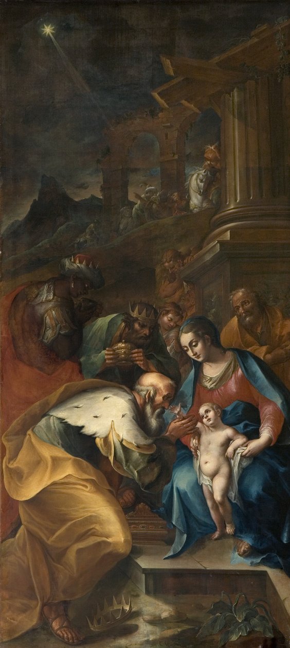 A mágusok imádása alkotó: Camillo Procaccini