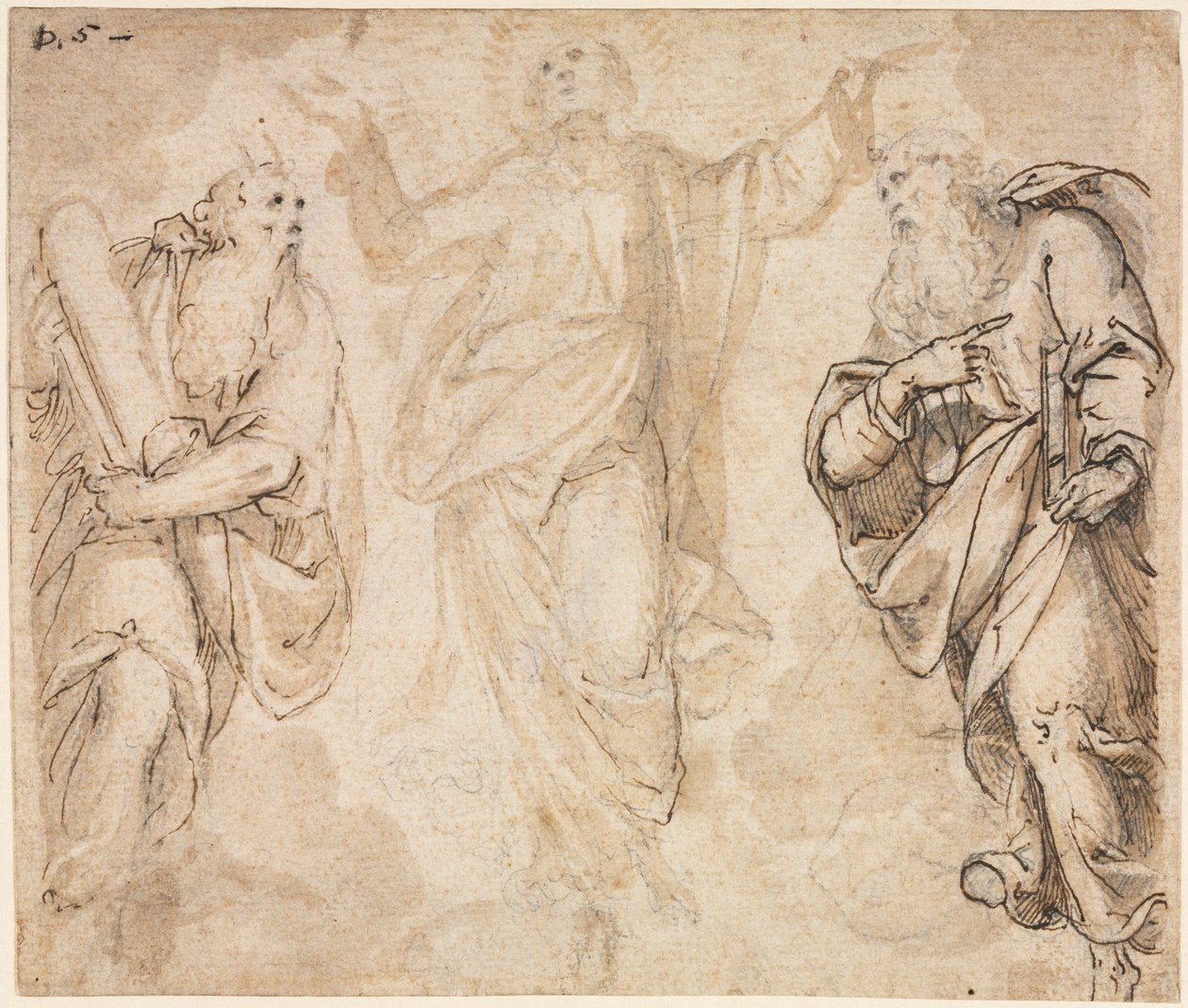 Az átváltozás recto, c. 1590. alkotó: Camillo Procaccini