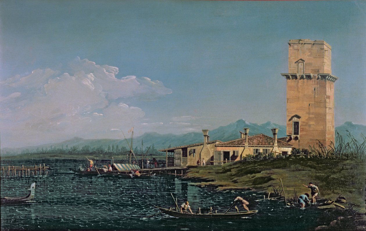 A torony Margherában alkotó: Giovanni Antonio Canal