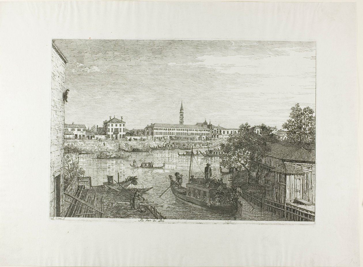 Ale Porto del Dolo alkotó: Canaletto