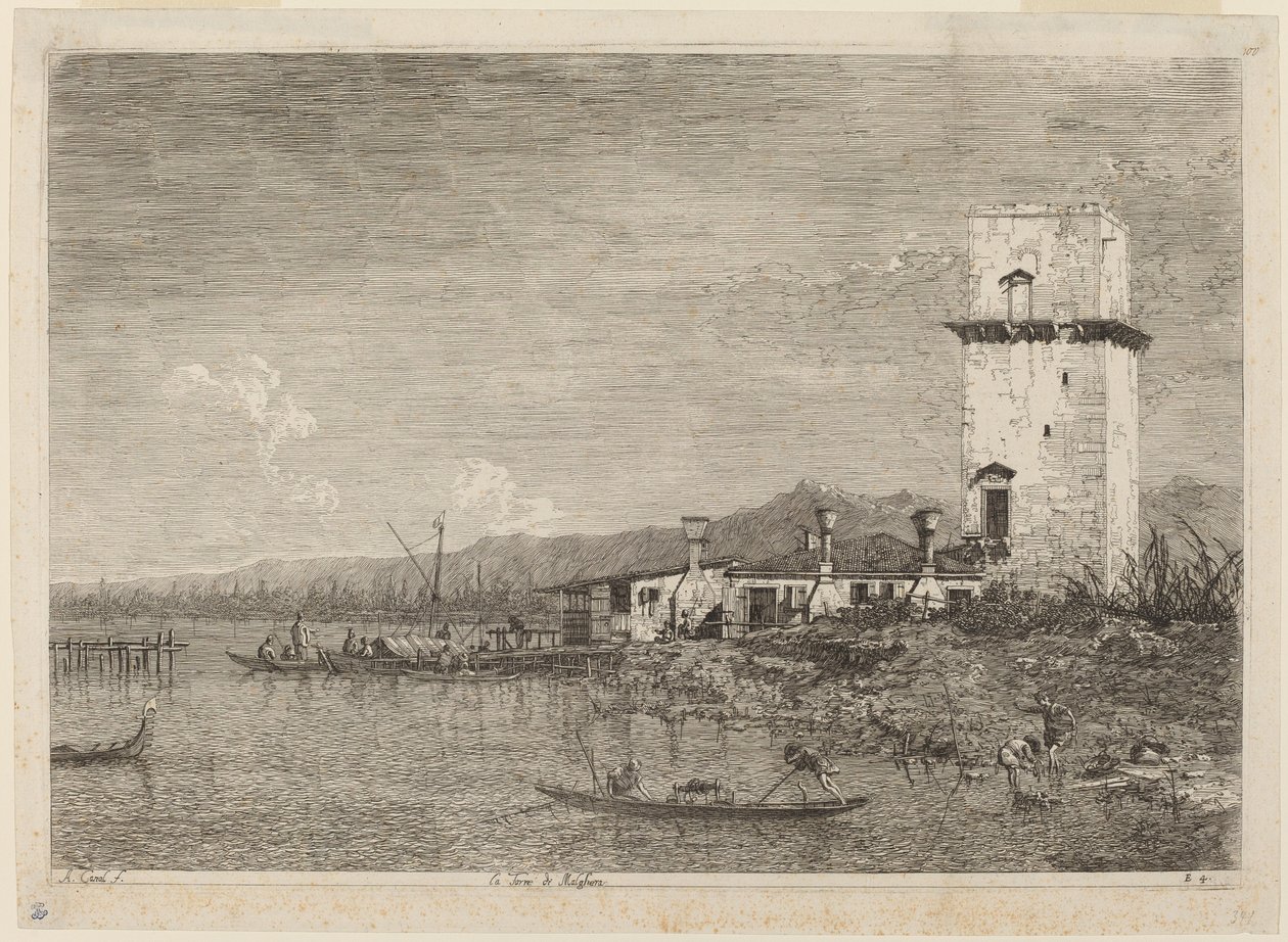 Malghera tornya alkotó: Canaletto