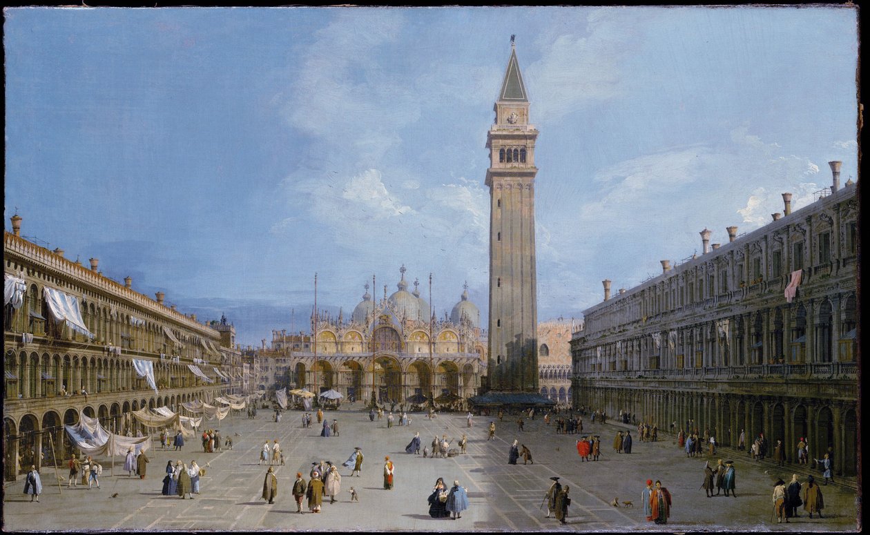 Szent Márk tér alkotó: Canaletto