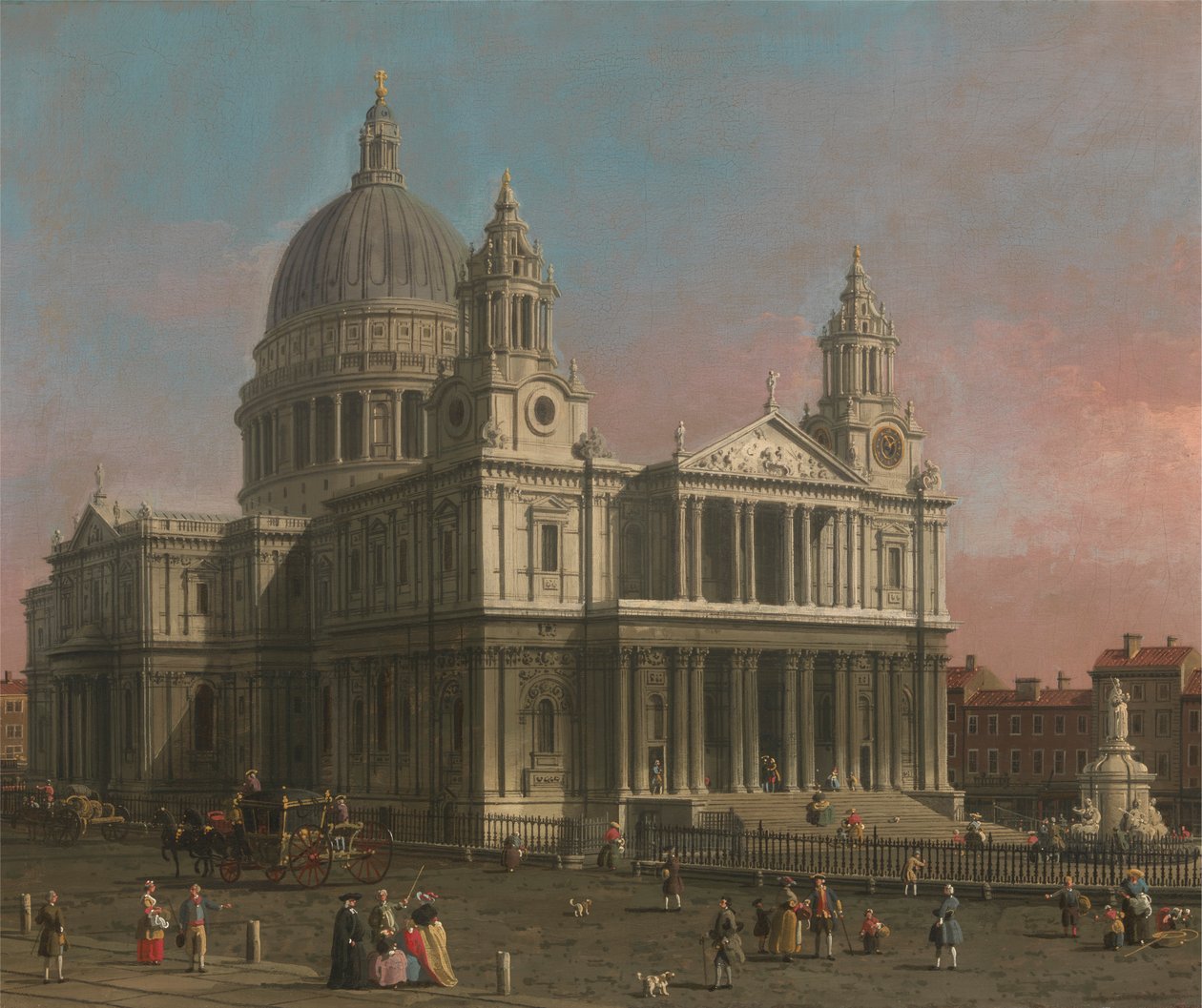 Szent Pál székesegyház alkotó: Canaletto