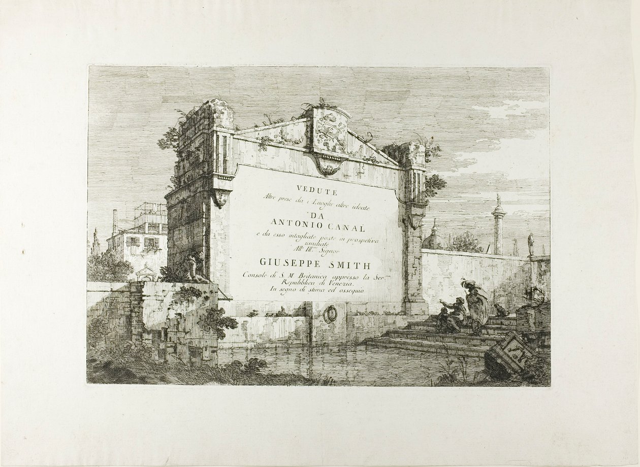 Címlap, Vedute alkotó: Canaletto