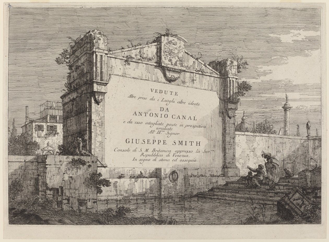 Címtábla alkotó: Canaletto