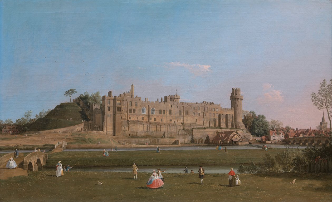 Warwick kastély alkotó: Canaletto
