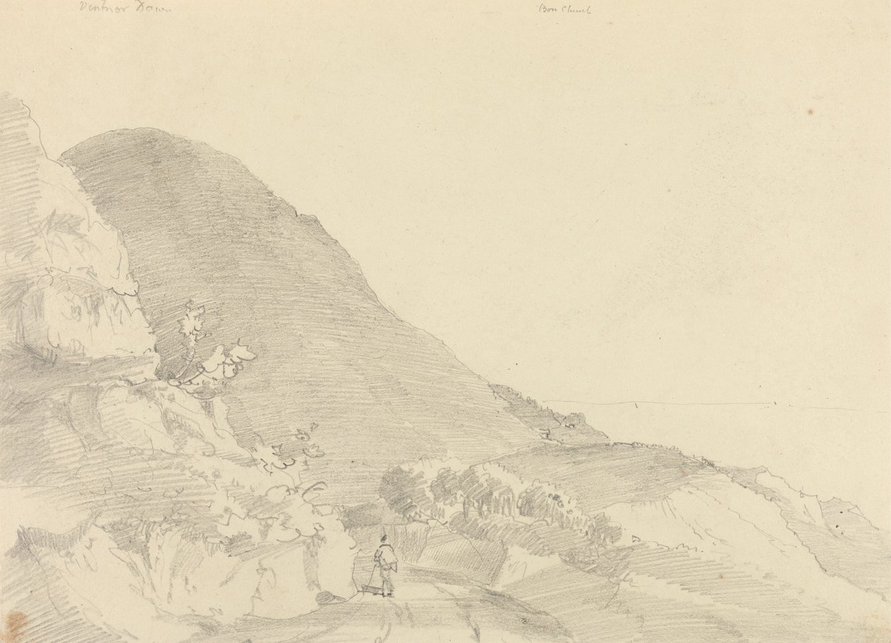 Ventnor Down, Wight-sziget alkotó: Capt. Thomas Hastings