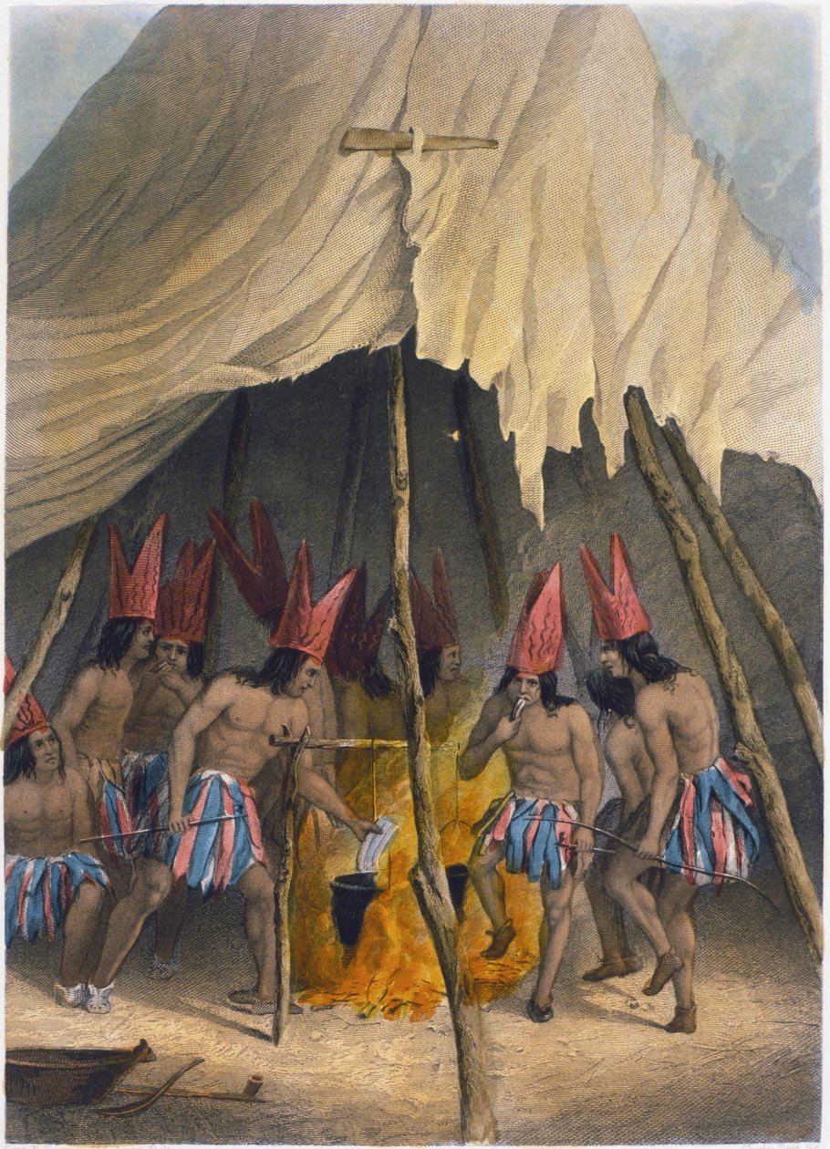 Tánc az óriásnak, 1853 alkotó: Captain Seth Eastman
