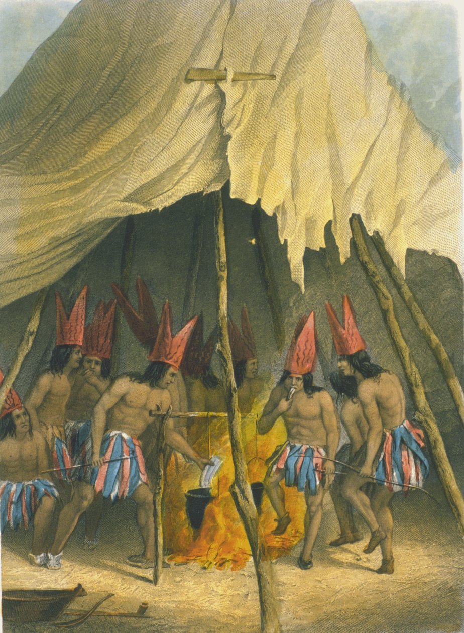 Tánc az óriásnak, 1853 alkotó: Captain Seth Eastman