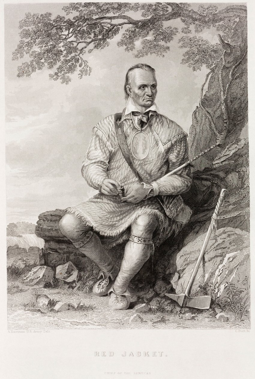 Red Jacket, szeneca törzsfőnök alkotó: Captain Seth (after) Eastman