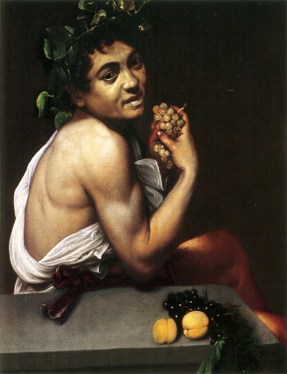 Bacchus önarckép alkotó: Caravaggio