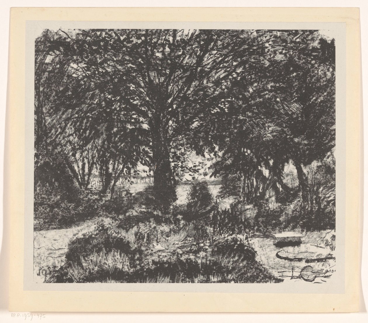 Kert nagy fával alkotó: Carel Adolph Lion Cachet