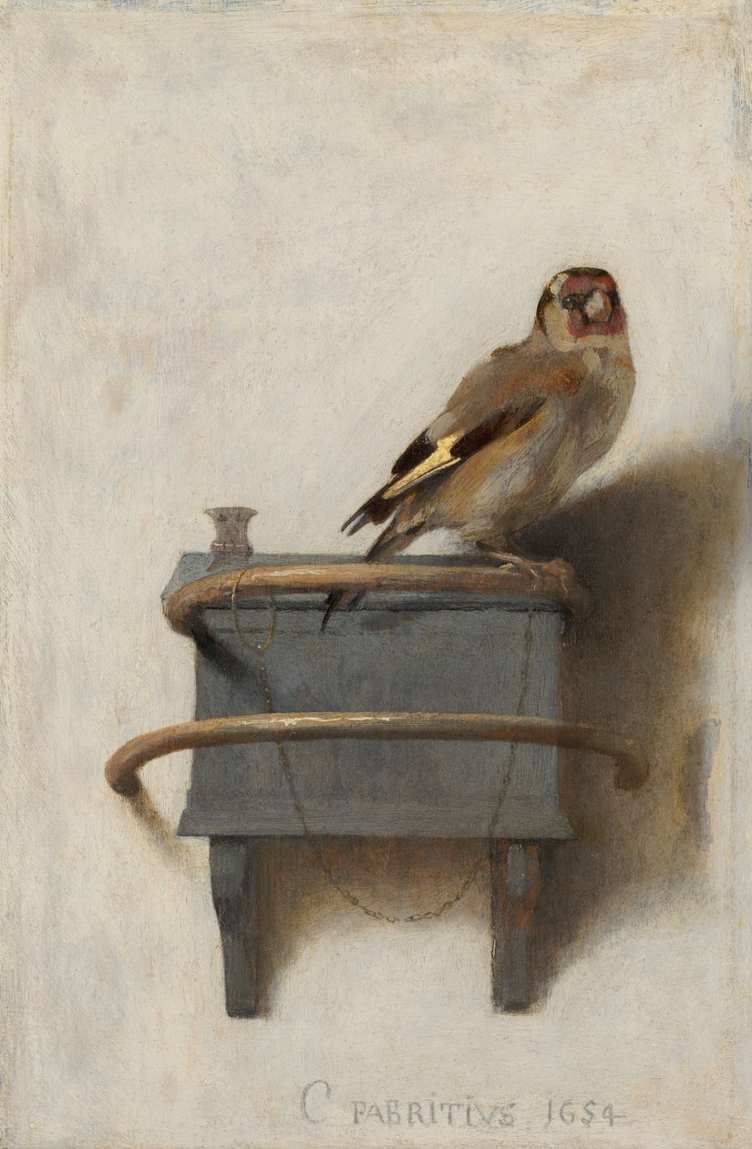 Az aranypinty, 1654 alkotó: Carel Fabritius