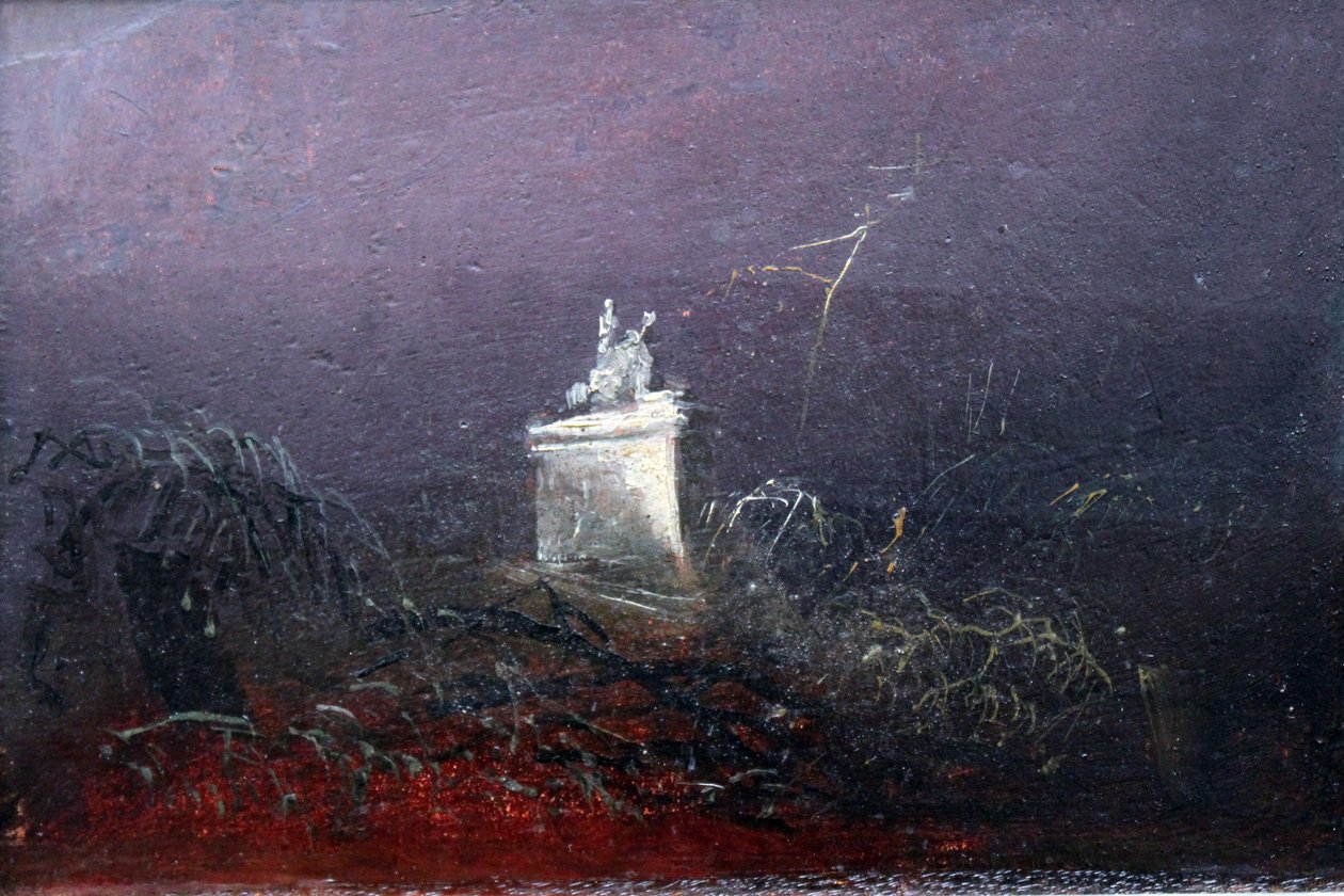 Sírkő alkotó: Carl Blechen