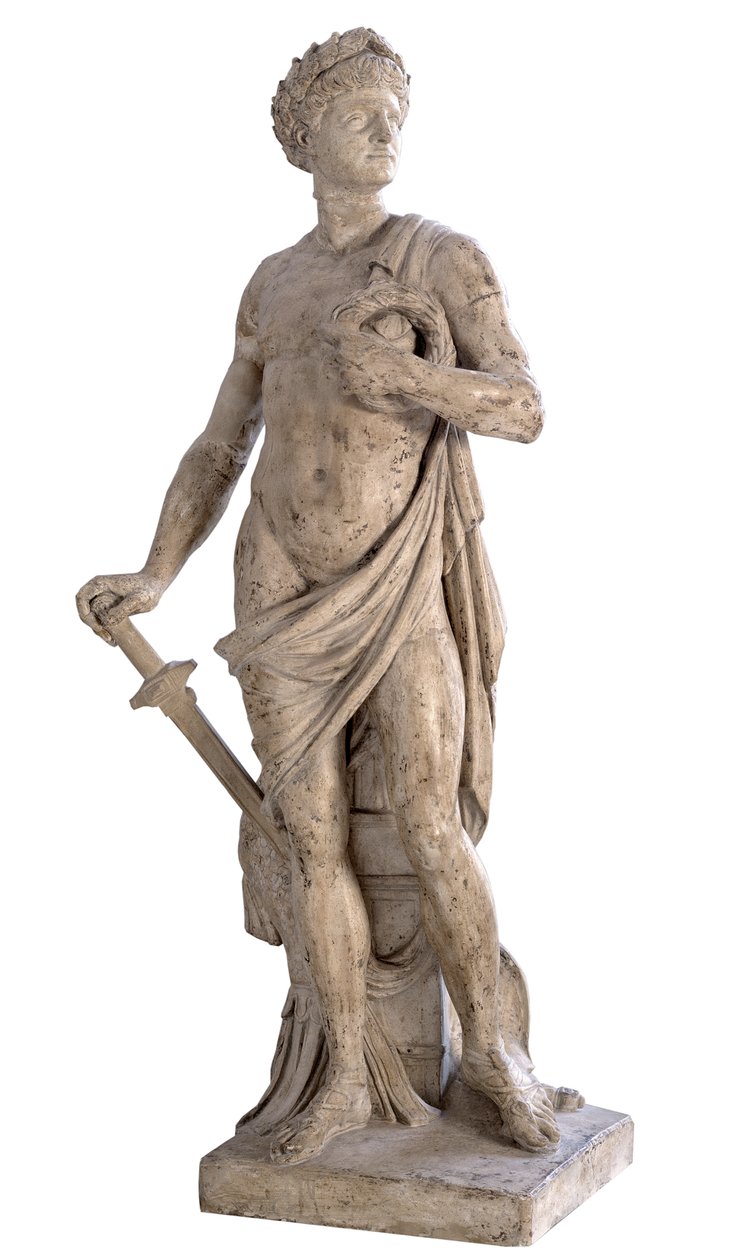 Amor patriae. A hazaszeretetet szimbolizáló allegória, 1777 (gipsz) alkotó: Carl Frederik Stanley