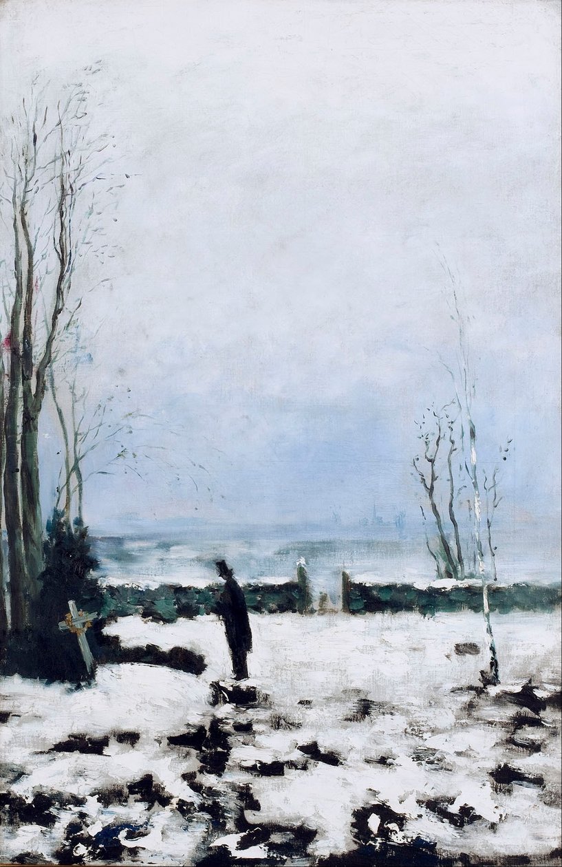 A temető alkotó: Carl Fredrik Hill