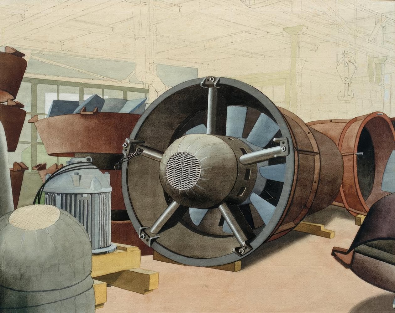 Turbina alkotó: Carl Grossberg