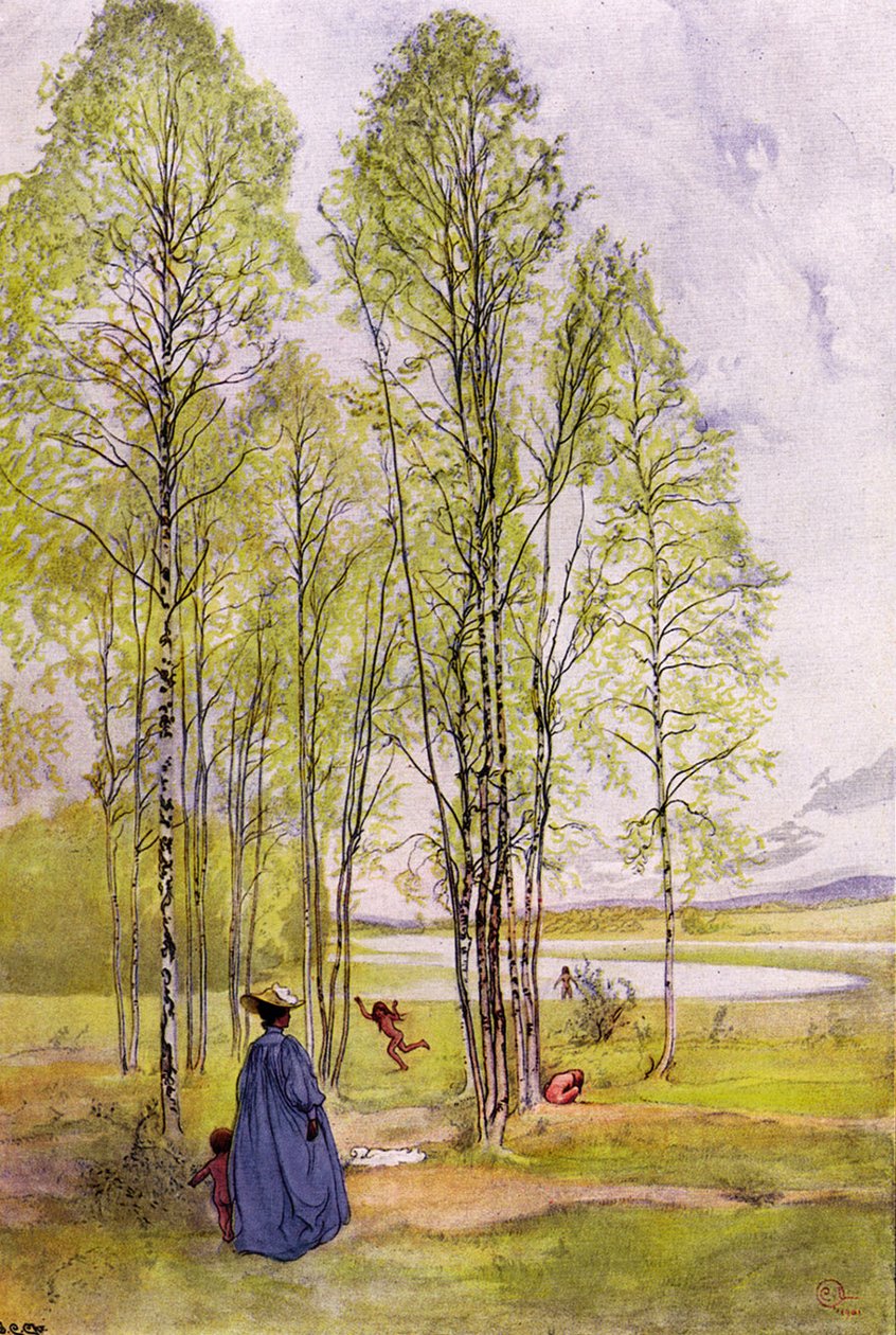 Idill alkotó: Carl Larsson