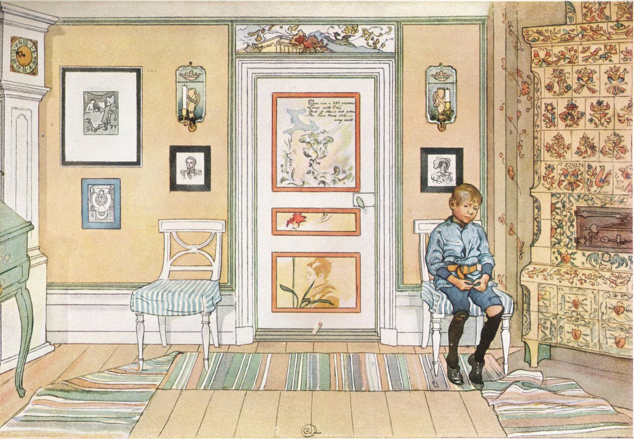 A sarokban alkotó: Carl Larsson