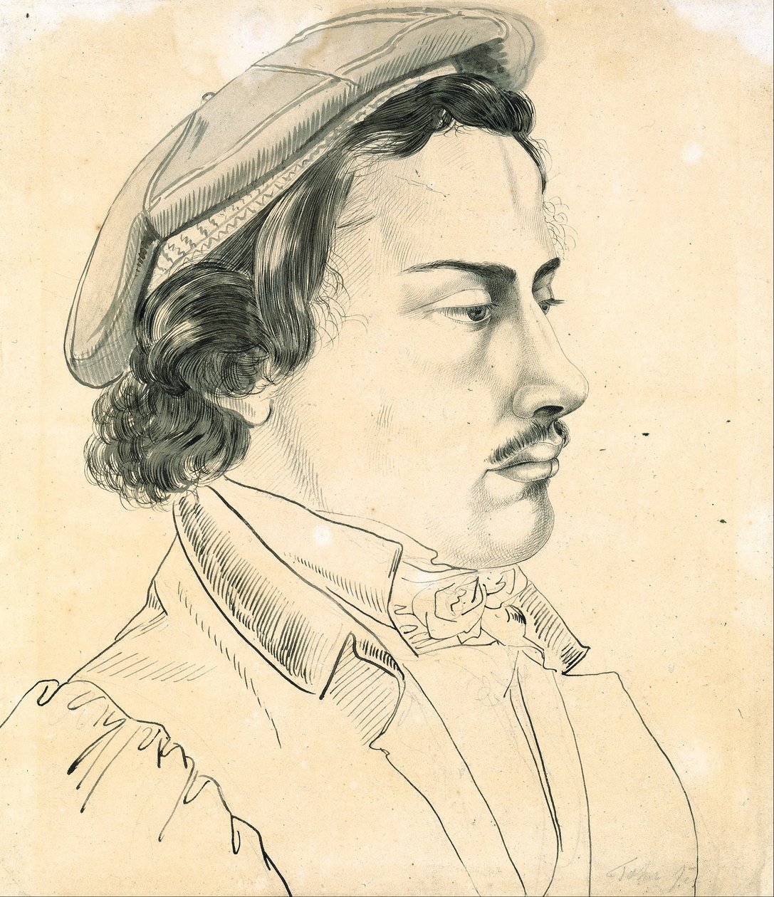 Egy diák portréja alkotó: Carl Philipp Fohr