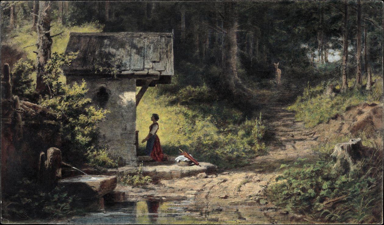 Kápolna az erdőben alkotó: Carl Spitzweg