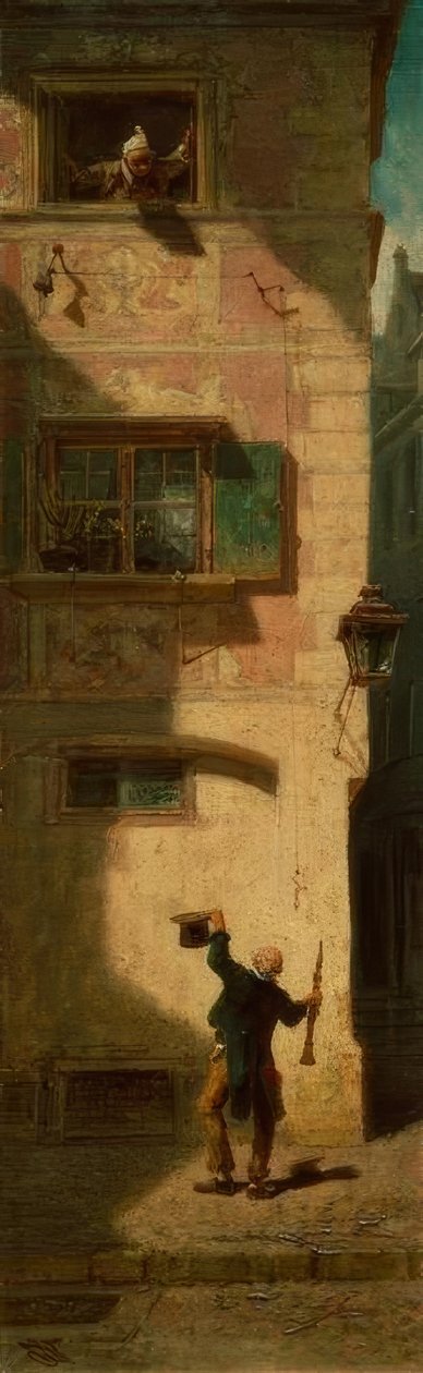 A kolduszenész alkotó: Carl Spitzweg