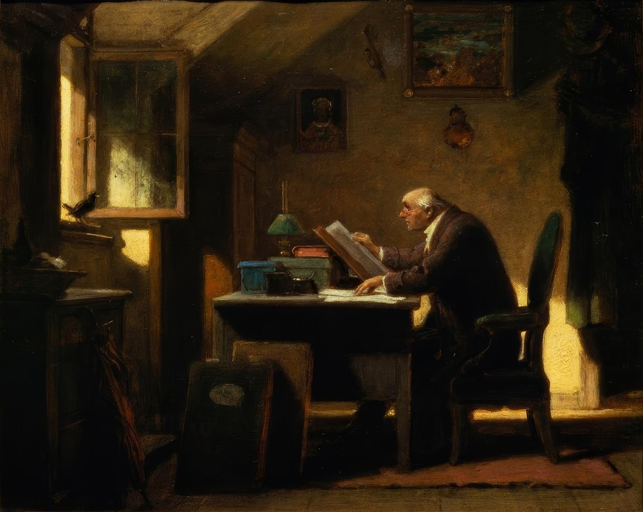 Egy látogatás alkotó: Carl Spitzweg