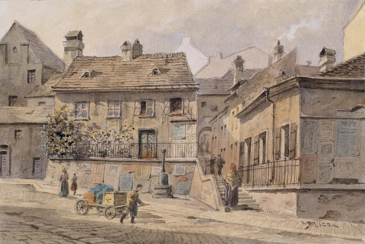 Ratzenstadl alkotó: Carl Wenzel Zajicek