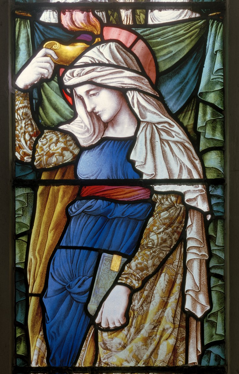 Faith, East Window 1885 (ólomüveg) alkotó: Carl Almquist