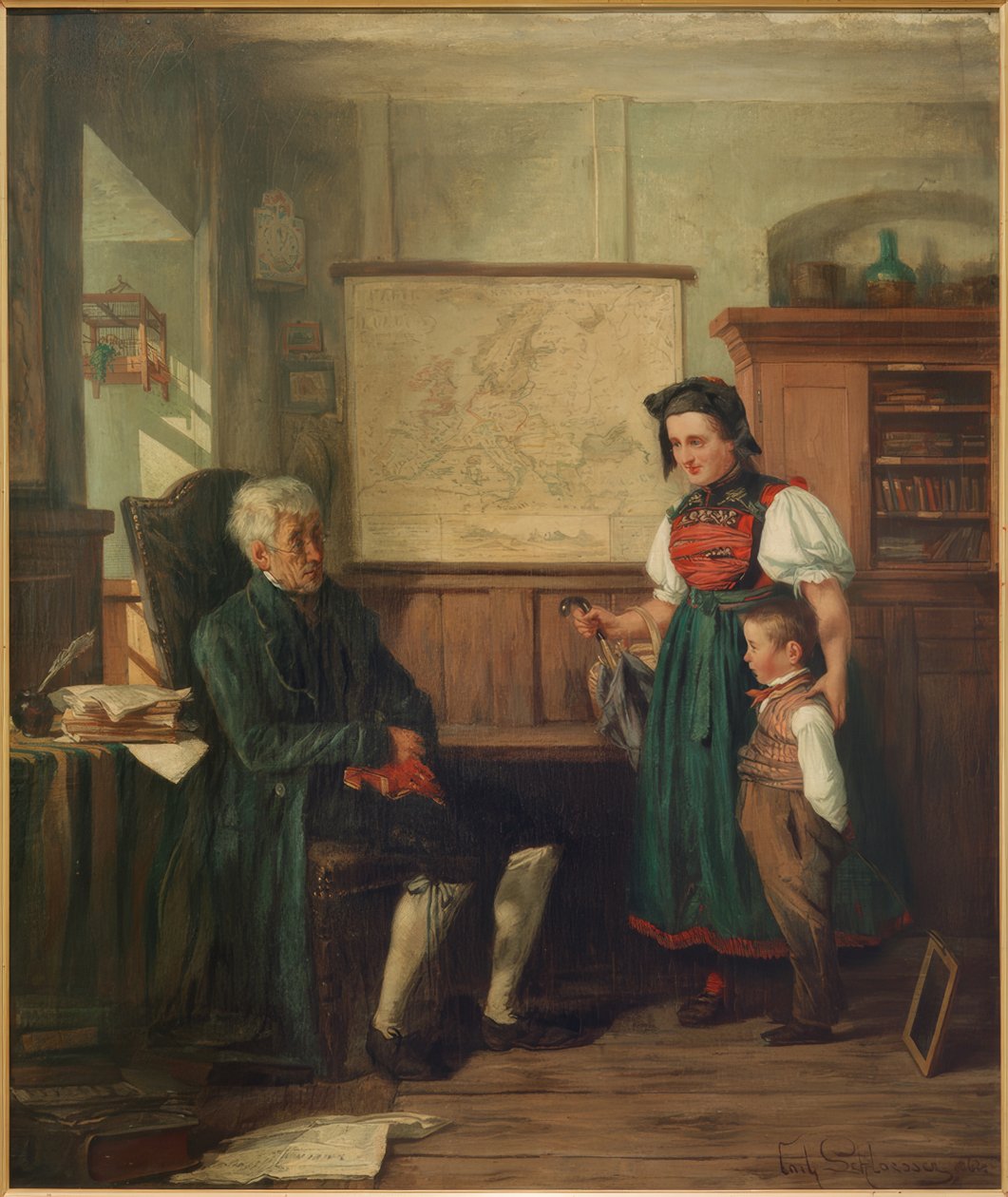 Első lecke alkotó: Carl Bernhard Schlösser