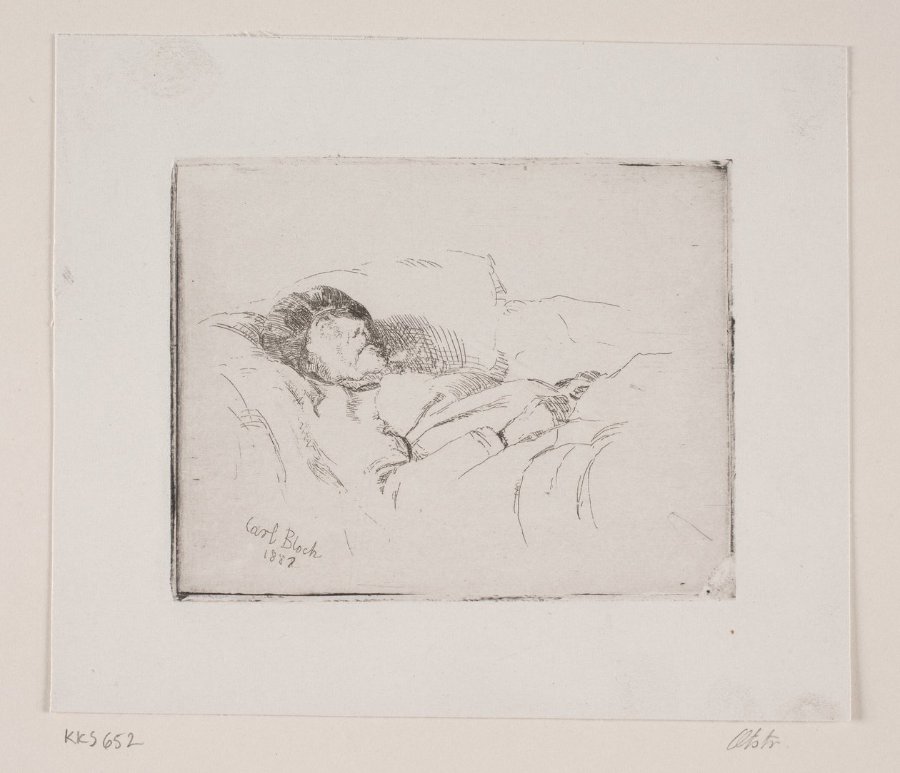A beteg öreg alkotó: Carl Bloch