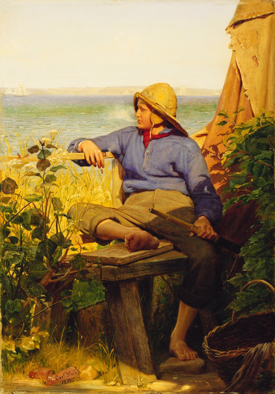 A tengerész, 1874 alkotó: Carl Bloch