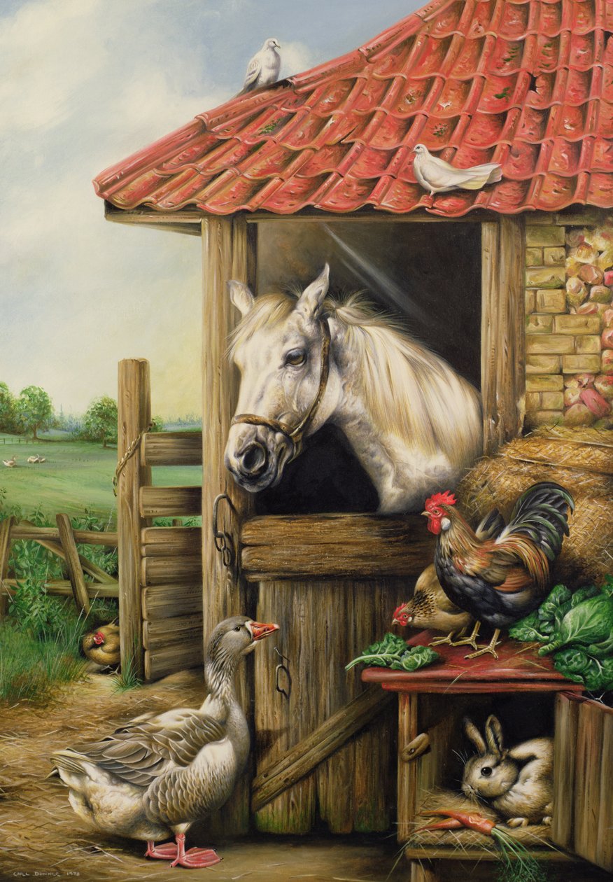 Farmyard Barátok alkotó: Carl Donner