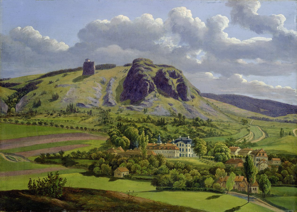 Türingiai táj alkotó: Carl Ernst Ludwig Wagner