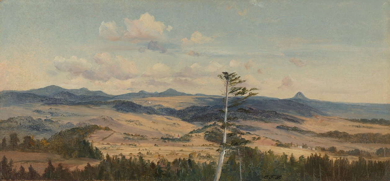 Eifel táj alkotó: Carl Friedrich Lessing