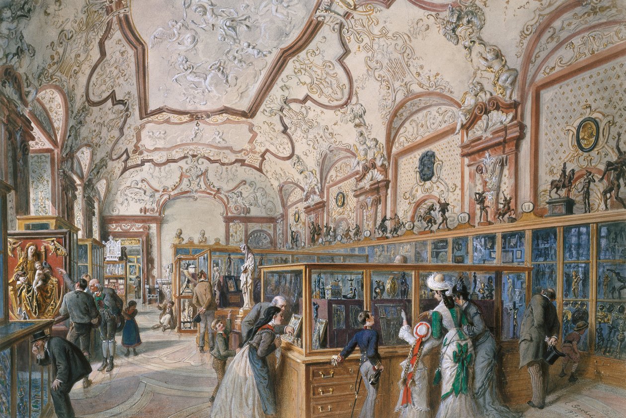 A Márvány Galéria alkotó: Carl Goebel d. J.