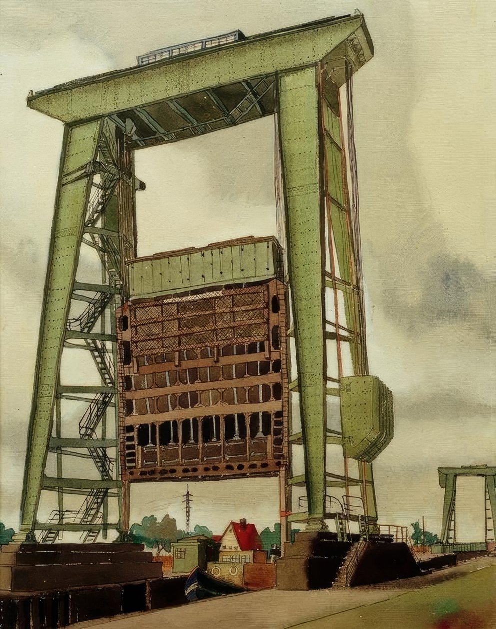 Zár, Friedrichsfeld alkotó: Carl Grossberg