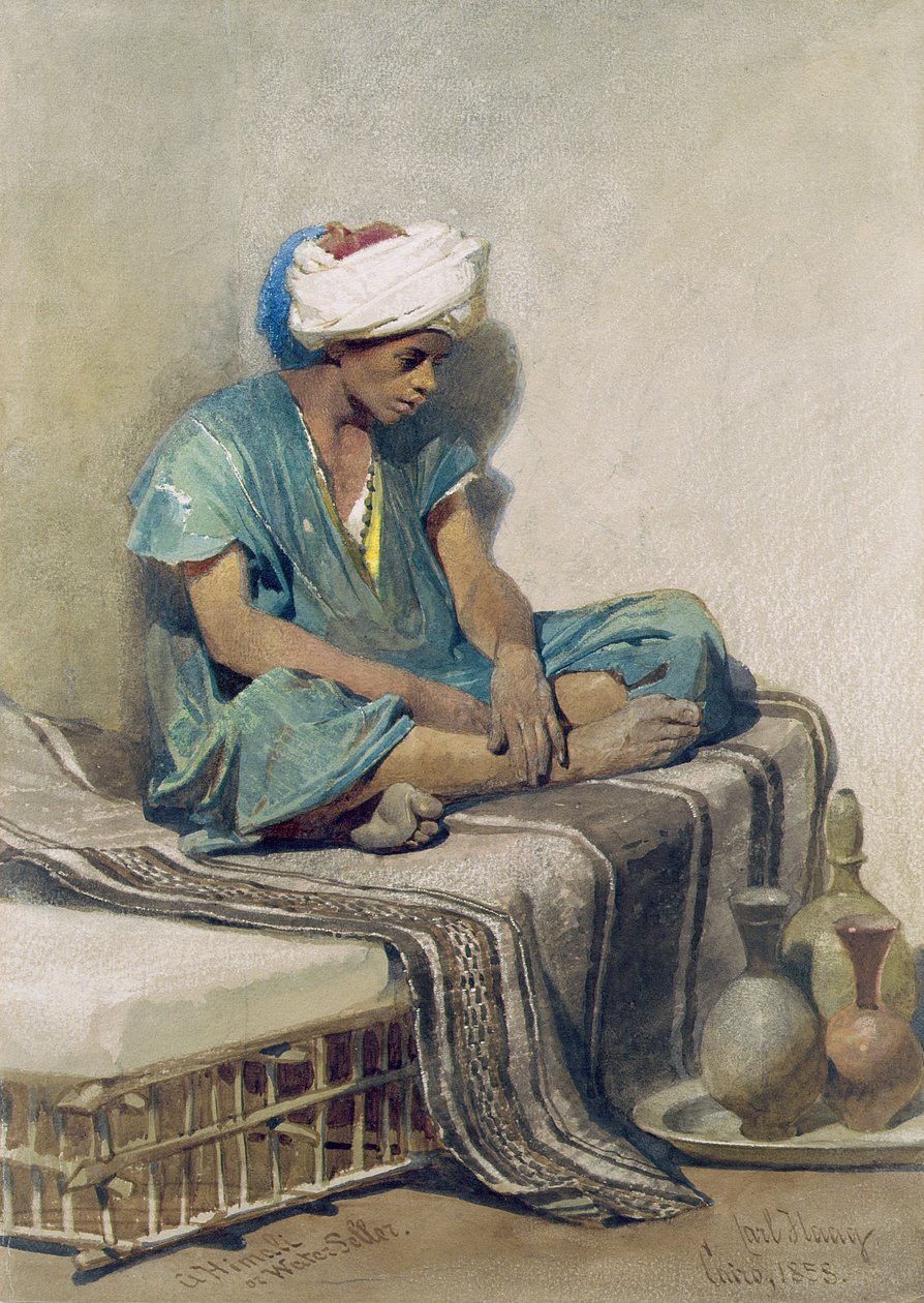 Himali vagy vízárus, 1855 alkotó: Carl Haag