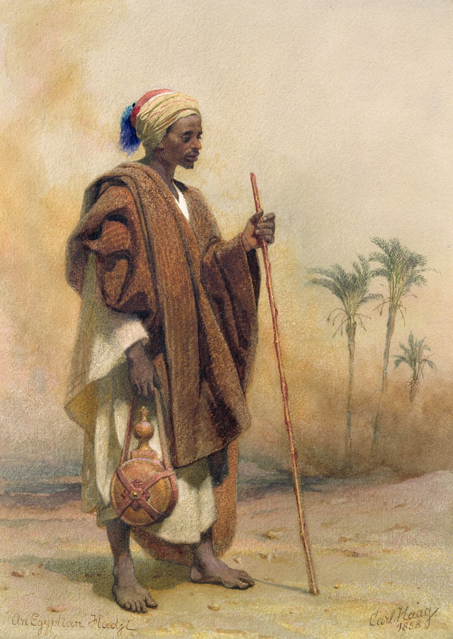 Egy egyiptomi hadi, 1858 alkotó: Carl Haag