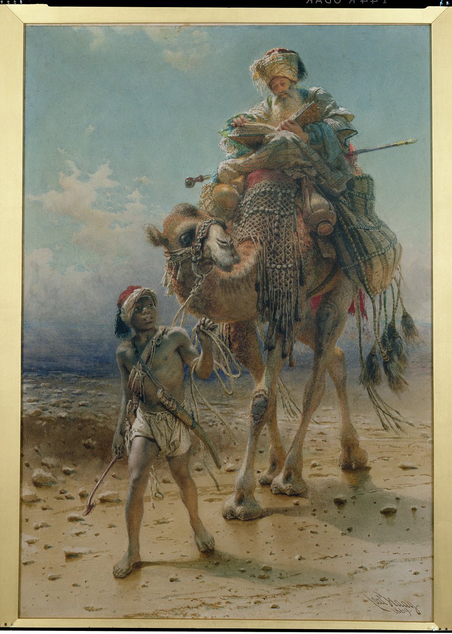 Átkelés a sivatagon, 1869 alkotó: Carl Haag