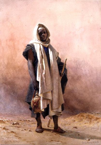 Núbiai Nassan alkotó: Carl Haag