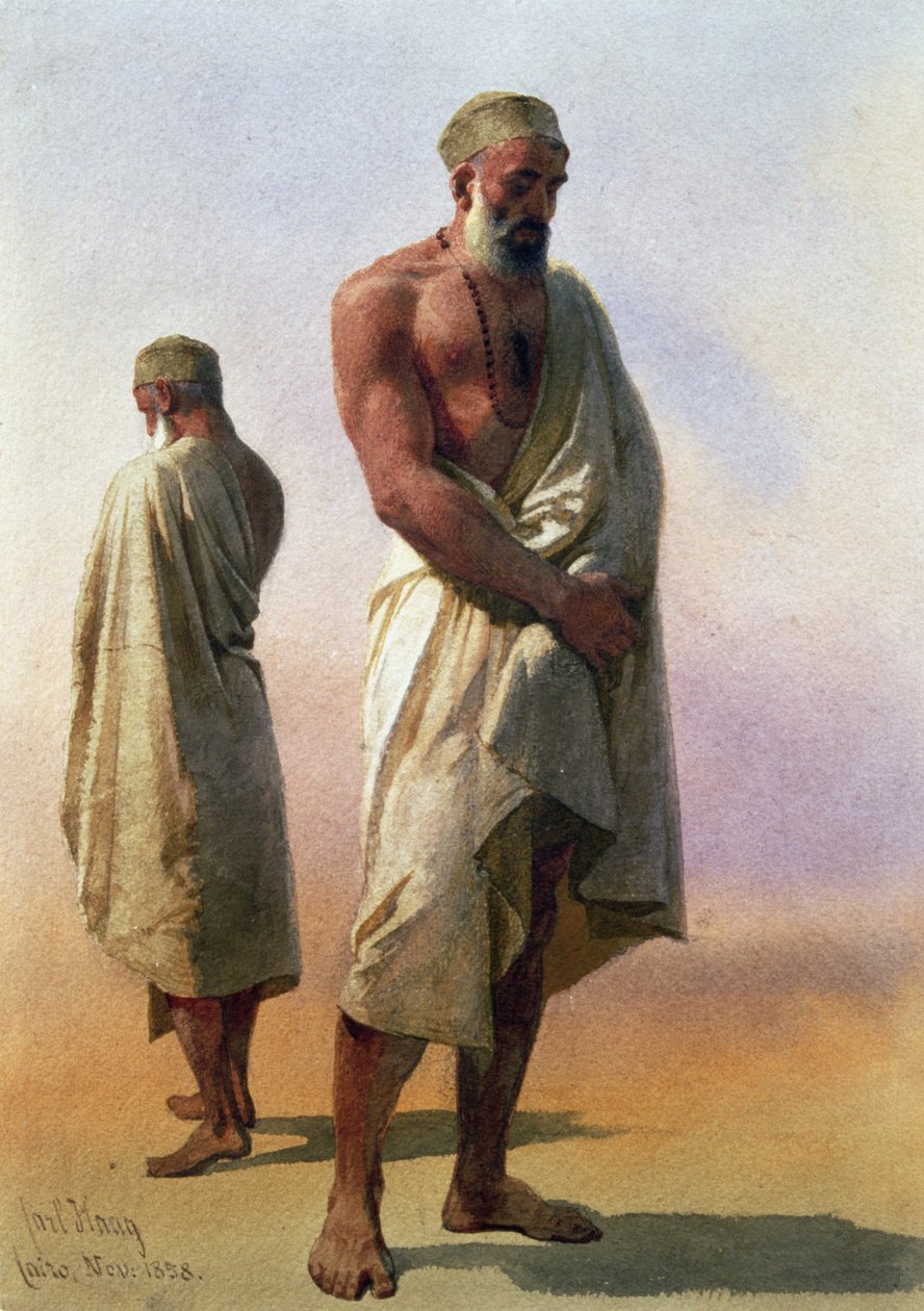 Két dervis, 1858 alkotó: Carl Haag