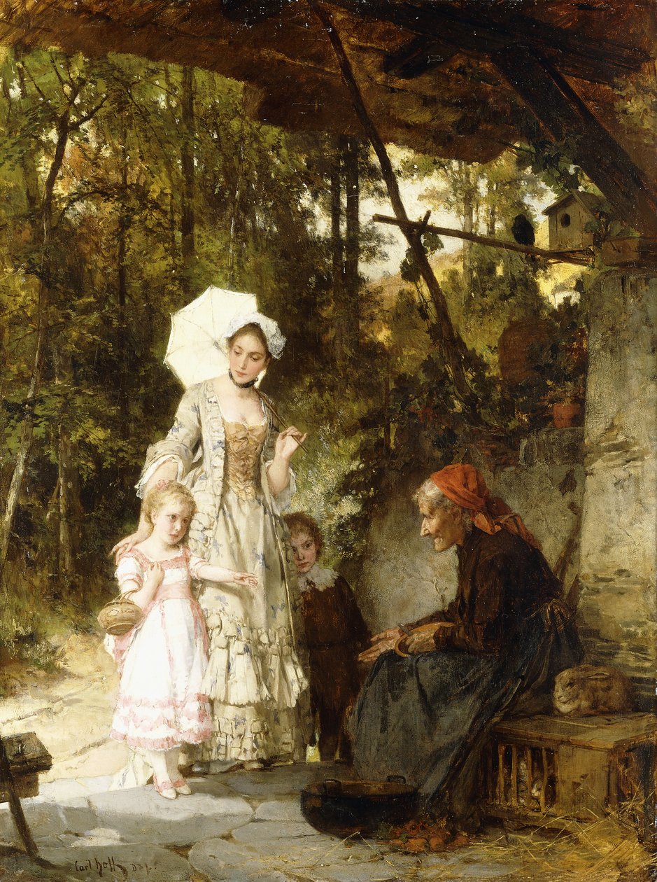 Az ajándék, alkotó: Carl Heinrich Hoff