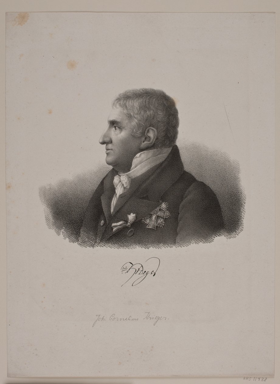 Johan Cornelius Krieger alkotó: Carl Henckel