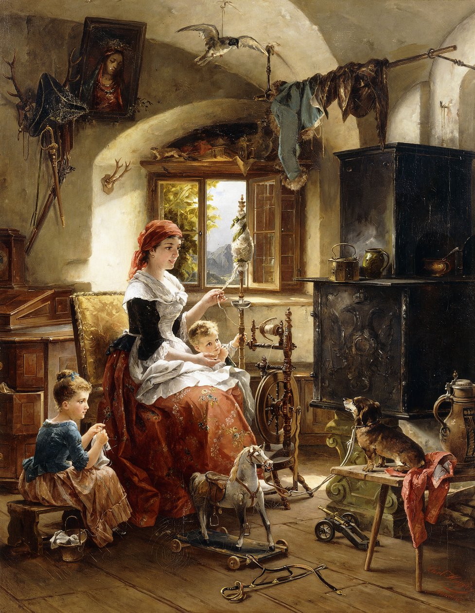 A figyelem központja, alkotó: Carl Herpfer