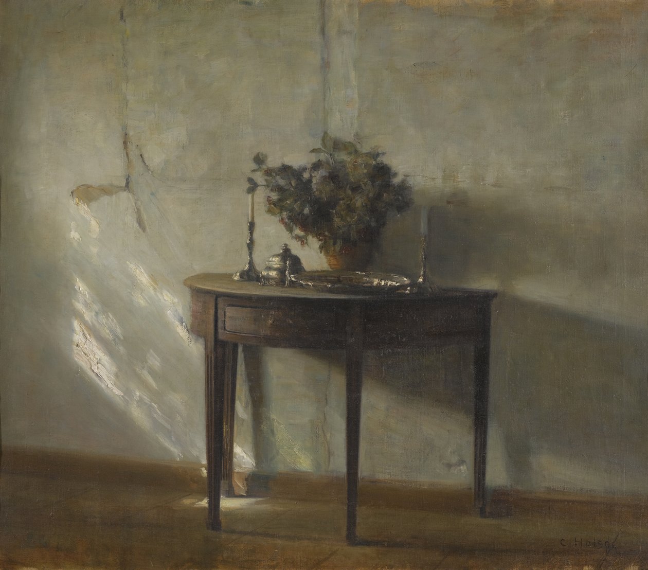 Napsütötte belső tér alkotó: Carl Holsoe