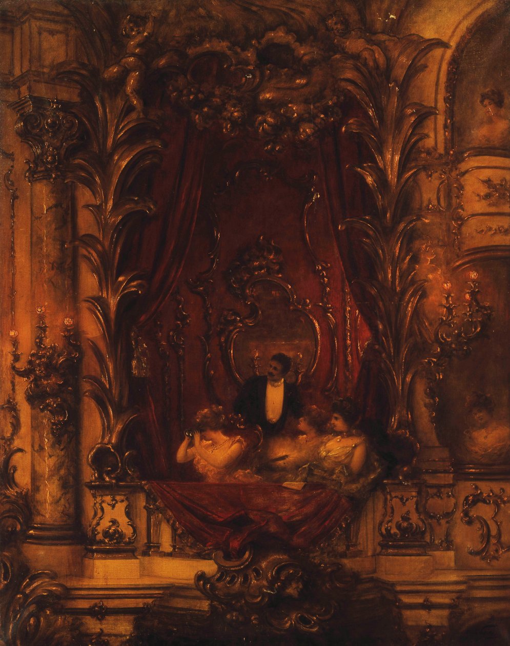 Este az Operában alkotó: Carl Kahler