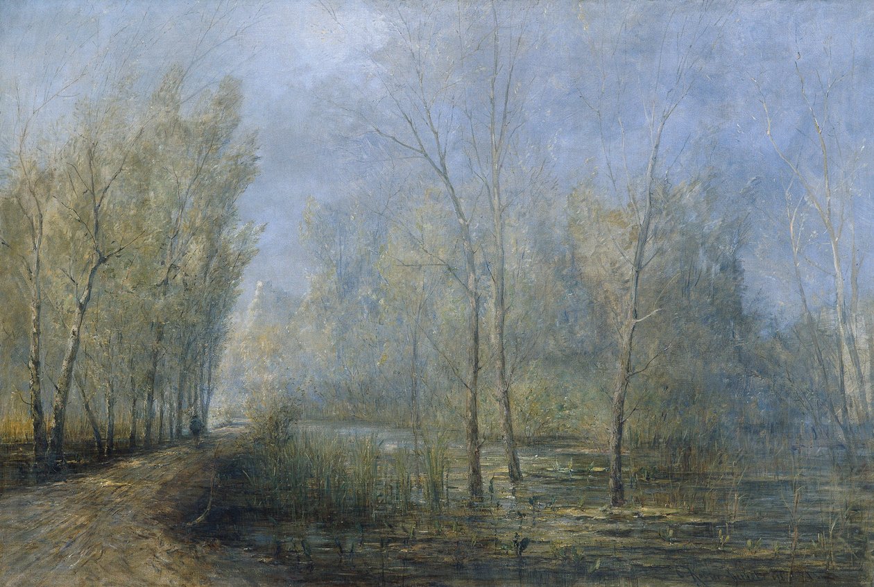 Donau-Auen alkotó: Carl Kaiser Herbst