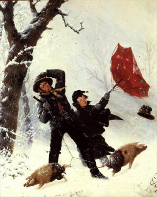 A vörös esernyő alkotó: Carl Kronberger