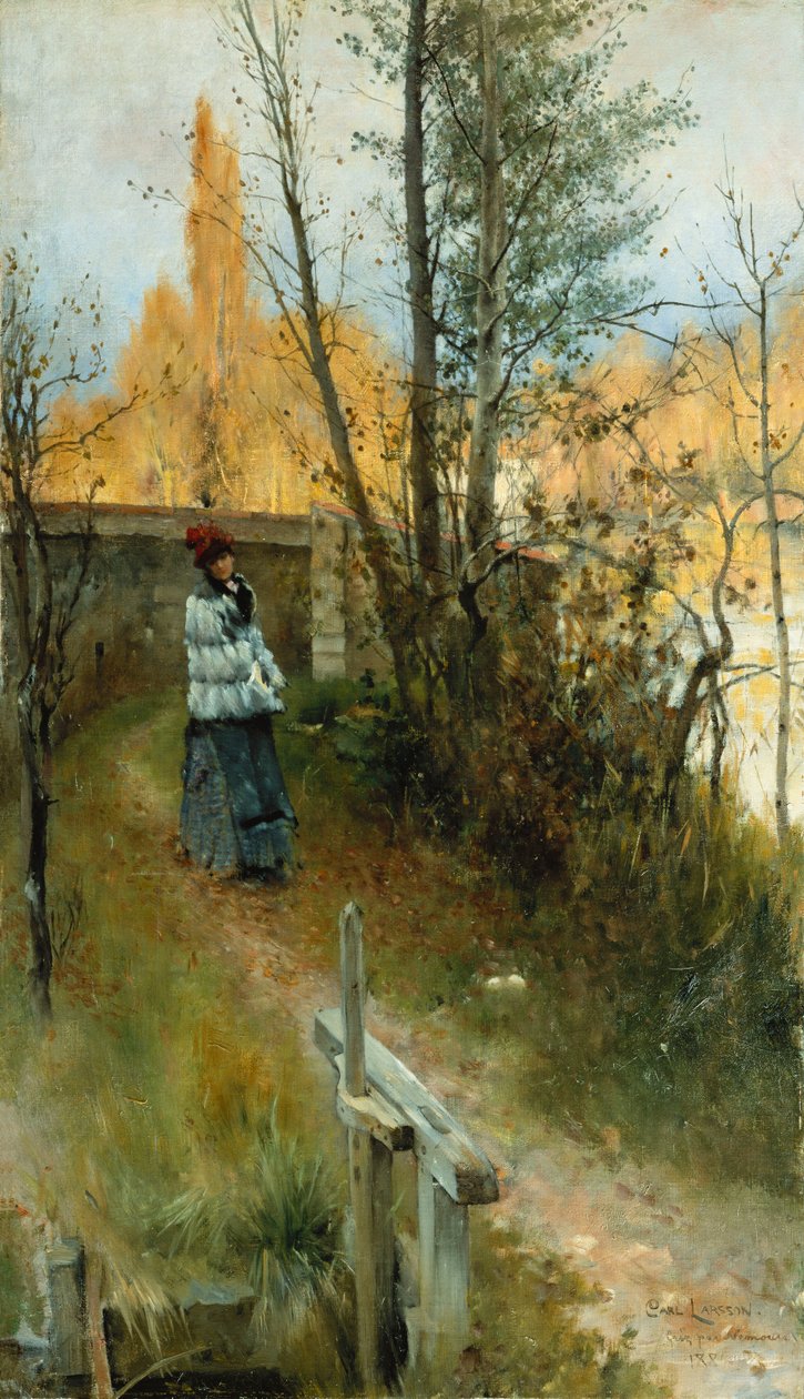 Ősz alkotó: Carl Larsson
